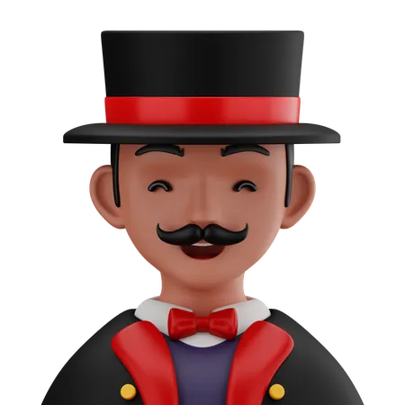 Magician  3D Icon