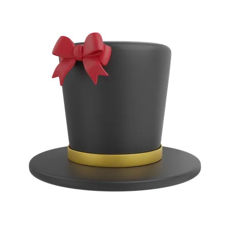 Hat 3 D Illustrations Christmas Icon 3D Icon
