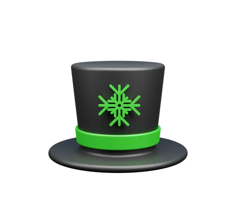 Magician Hat  3D Icon
