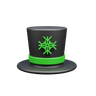 magician cap 3d logo