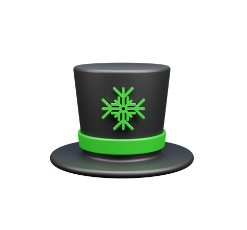 Magician Hat  3D Icon