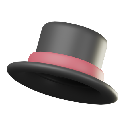 Magician Hat  3D Icon