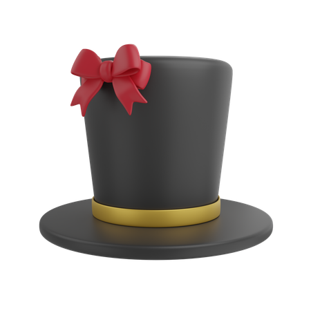 Magician Hat  3D Icon