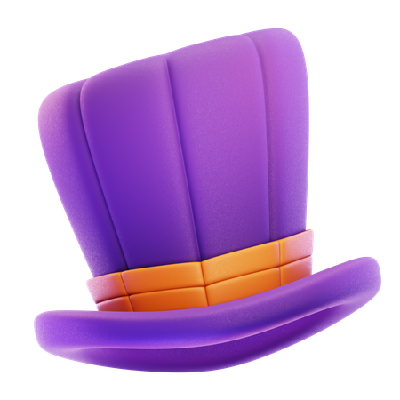 Magician Hat  3D Icon