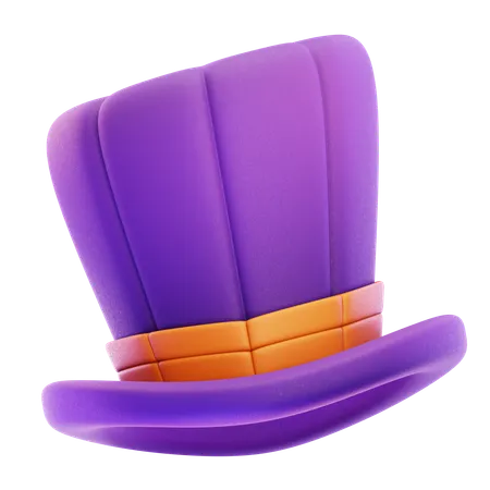 Magician Hat  3D Icon