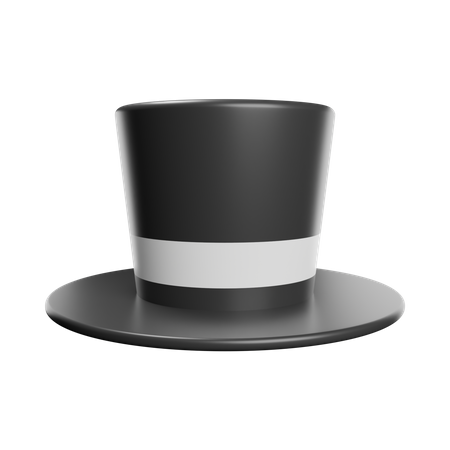Magician Hat  3D Icon