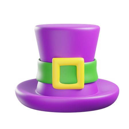 Magician Hat  3D Icon