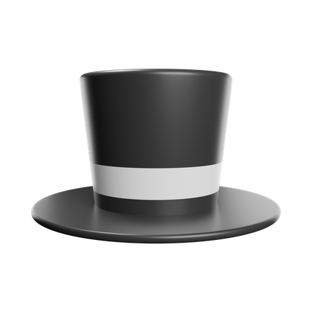 Magician Hat  3D Illustration