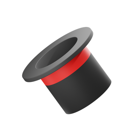 Magician Hat  3D Illustration