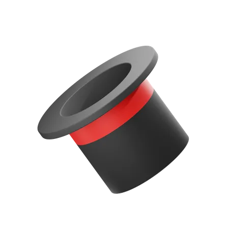 Magician Hat  3D Illustration