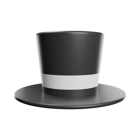 Magician Hat  3D Illustration