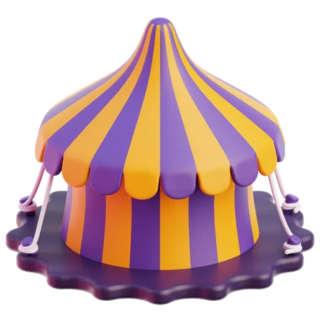 Magician tent  3D Icon