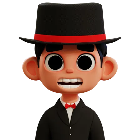 Magicien  3D Icon