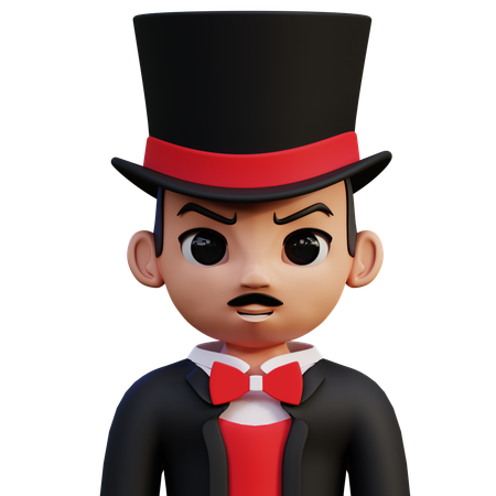 Magicien  3D Icon