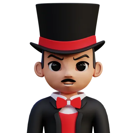 Magicien  3D Icon