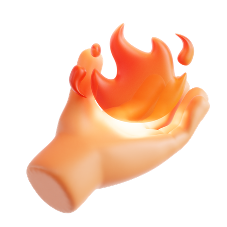 Sorcier du feu  3D Icon