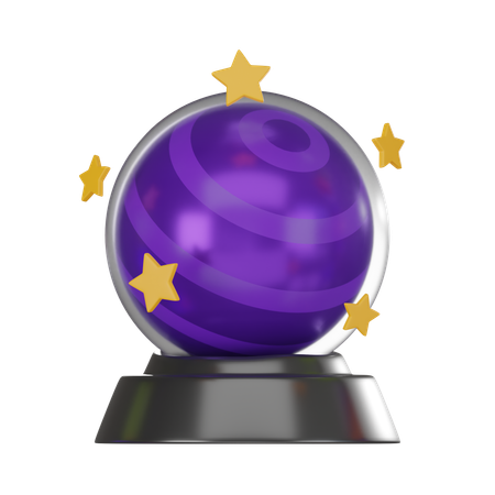 Magischer Ball  3D Icon