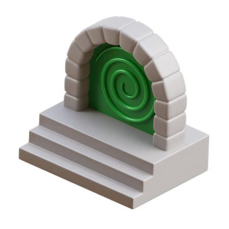 Magisches Portal  3D Icon