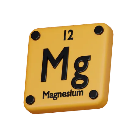 Magnesium  3D Icon