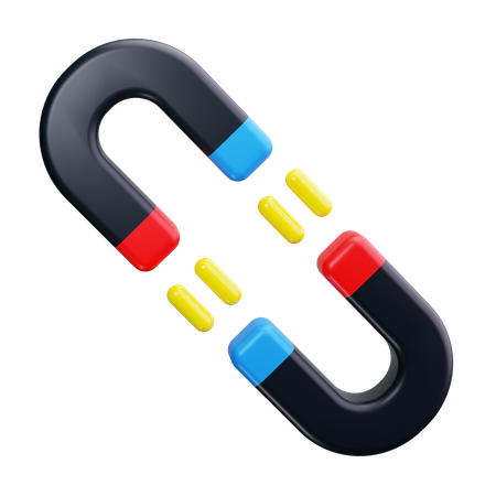 Magnet  3D Icon