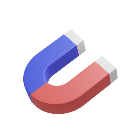 Magnet  3D Icon