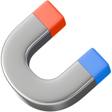 Magnet  3D Icon