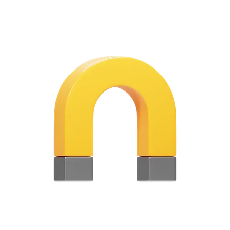 Magnet  3D Icon