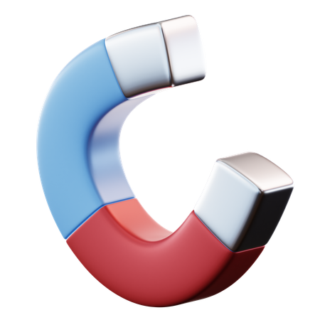 Magnet  3D Icon