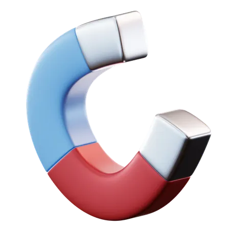 Magnet  3D Icon