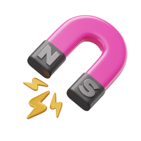 Magnet  3D Icon