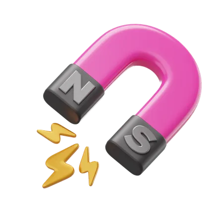 Magnet  3D Icon