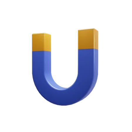 Magnet  3D Icon