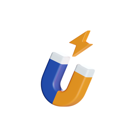 Magnet  3D Icon