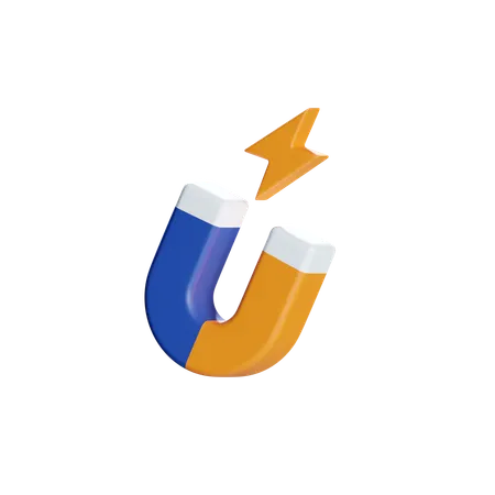 Magnet  3D Icon