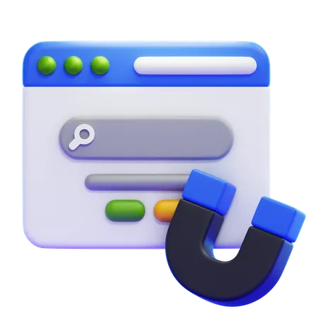 MAGNET  3D Icon