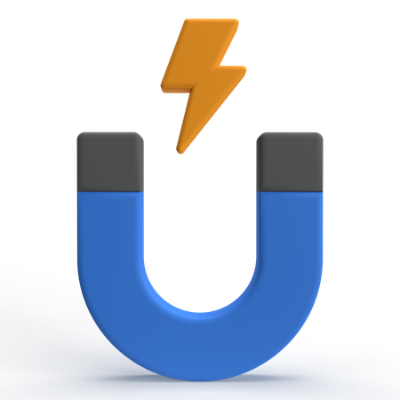 Magnet  3D Icon