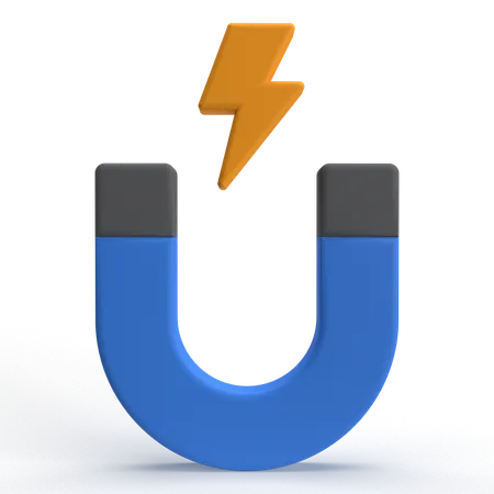 Magnet  3D Icon