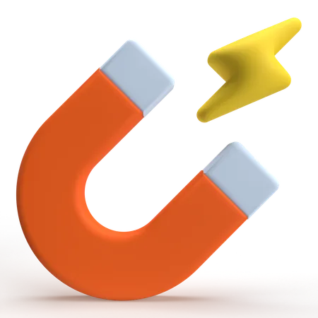 Magnet  3D Icon