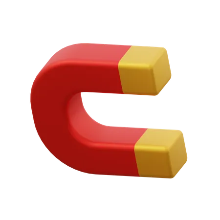 Magnet  3D Icon