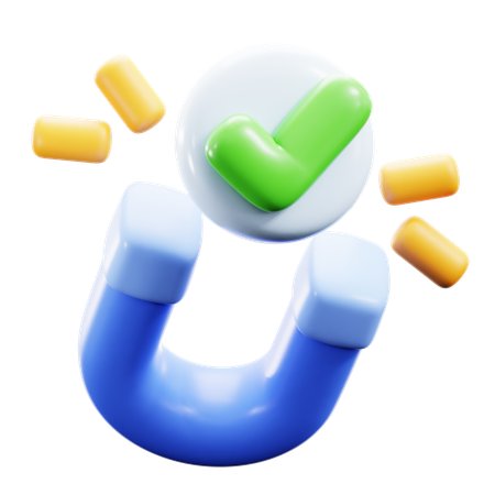 Magnet  3D Icon