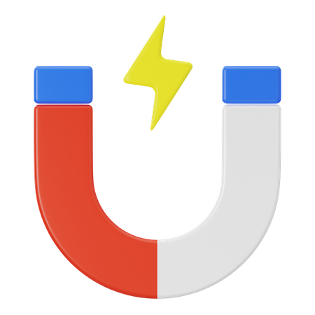 Magnet  3D Icon