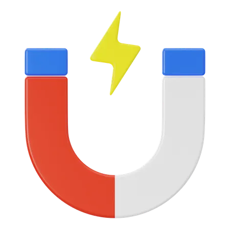 Magnet  3D Icon