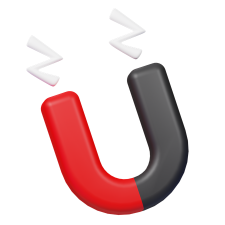 Magnet  3D Icon