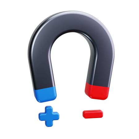 Magnet  3D Icon