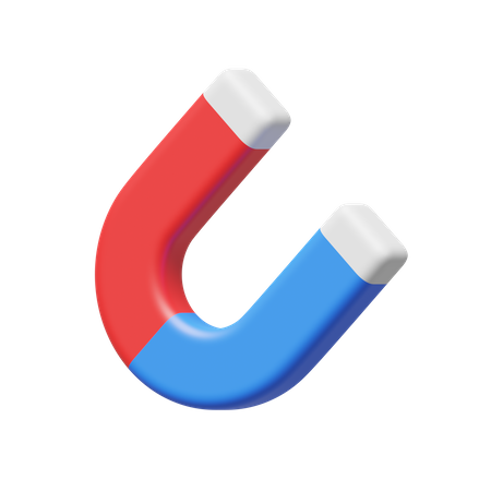 Magnet  3D Icon