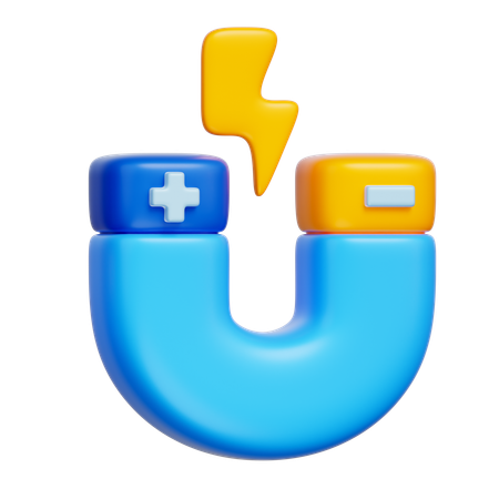 Magnet  3D Icon