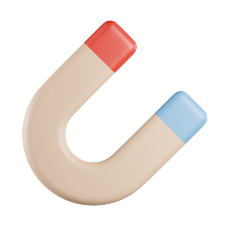 Magnet  3D Icon