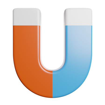 Magnet  3D Icon