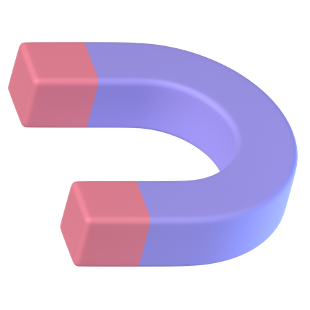Magnet  3D Icon