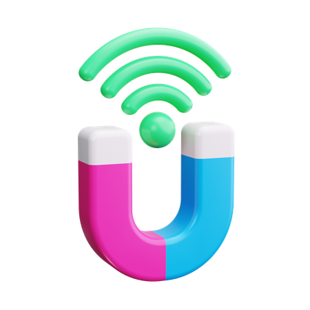 Magnet  3D Icon
